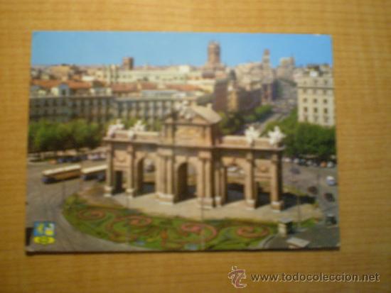 Postales: POSTAL MADRID PUERTA DE ALCALA  ESCRITA - Foto 1