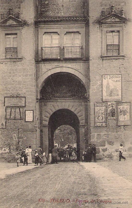 Postales: TOLEDO - PUERTA DE VISAGRA - Foto 1