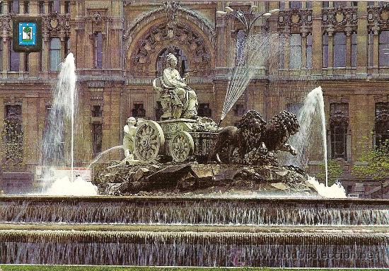 Postales: MADRID, LA CIBELES - DOMINGUEZ - SIN CIRCULAR - Foto 1