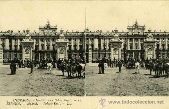 Postales: POSTAL MADRID EL PALACIO REAL - Foto 1