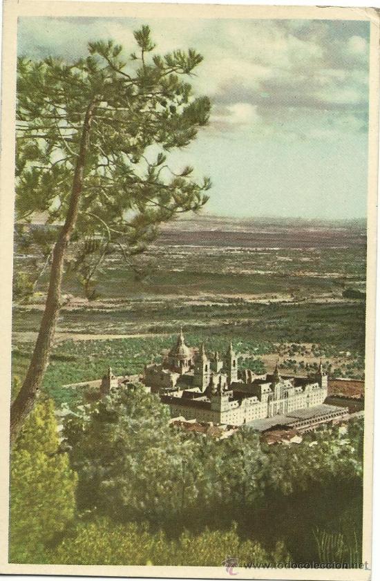 Cartes Postales: MONASTERIO DEL ESCORIAL.-VISTA GENERAL.-EDICIONES ALKIN