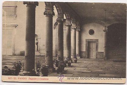 Postales: El Pardo, postal formato antiguo - Foto 1