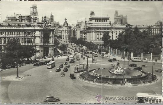 Postales: MADRID CALLE E ALCALA SIN ESCRIBIR - Foto 1