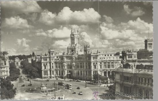 Postales: MADRID PALACIO DE COMUNICACIONES SIN ESCRIBIR - Foto 1