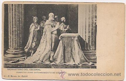 Postales: El Escorial. Hauser y Menet. Dorso sin dividir
