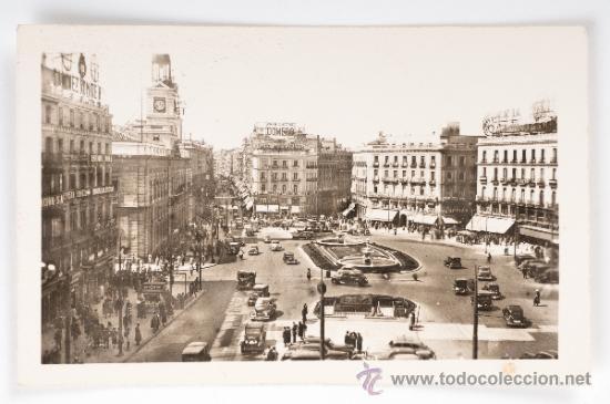 Postales: Postal de Madrid - Puerta del Sol - Foto 1
