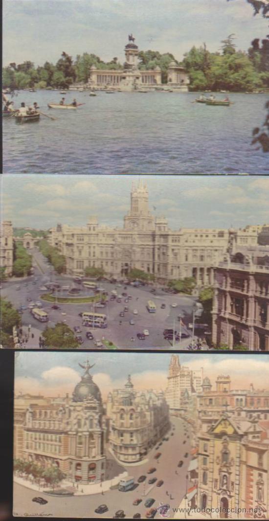 Postales: Madrid.- lote de 3 postales. - Foto 1