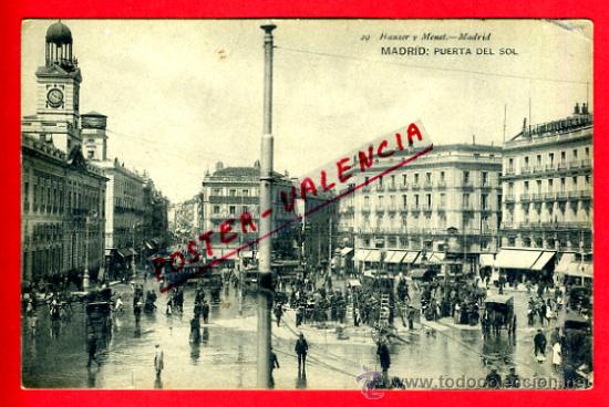 Postales: POSTAL MADRID, PUERTA DEL SOL,   P74143 - Foto 1