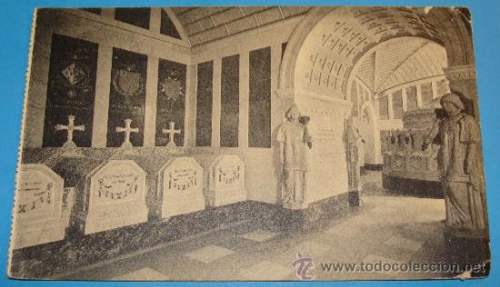Postais: POSTAL DE SAN LORENZO DEL ESCORIAL. AÑOS 20 - 30. PANTEÓN DE INFANTES. TOMAS MORA. 707.