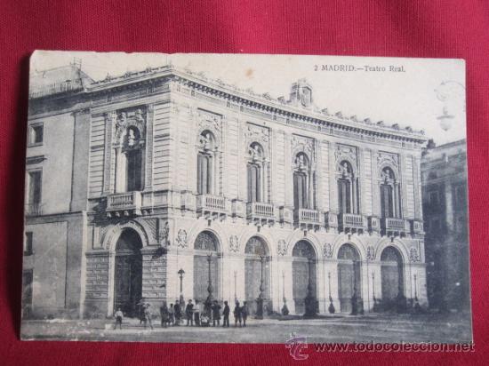 Postales: MADRID - TEATRO REAL - Foto 1