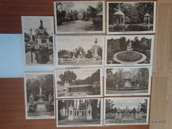 Postales: postales de aranjuez lote de 10 - Foto 1