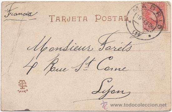 Postales: MADRID.- PALACIO REAL. (C.1905). - Foto 2