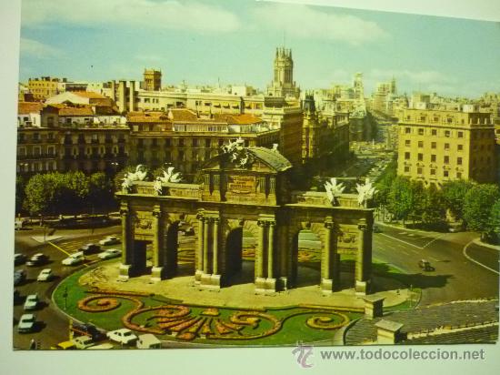 Postales: POSTAL MADRID .-PUERTA DE ALCALA 290 - Foto 1