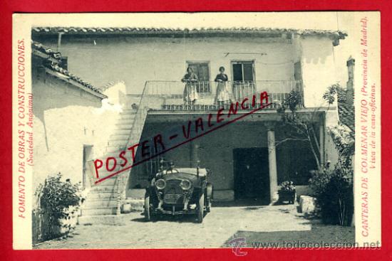 Postkarten: POSTAL CANTERAS COMENAR VIEJO, VISTA DE LA CASA OFICINAS , P75238