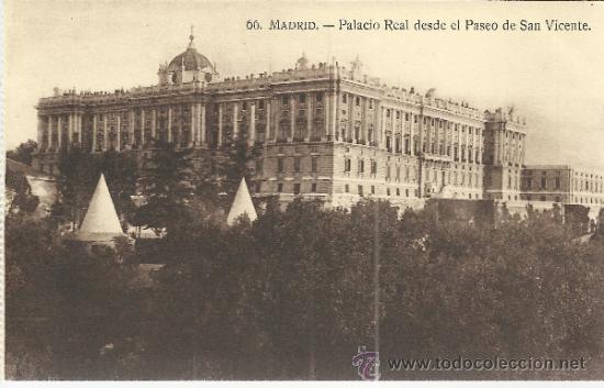 Postales: MADRID PALACIO REAL SIN ESCRIBIR - Foto 1