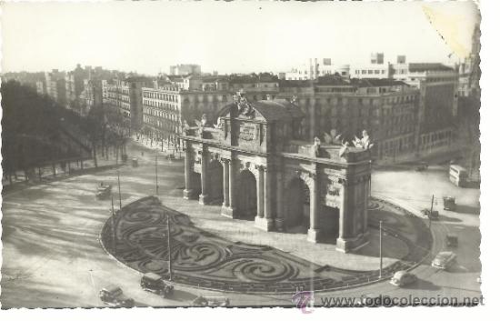 Postales: MADRID PUERTA DE ALCALA ESCRITA - Foto 1