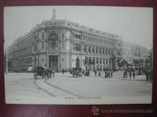 Postales: MADRID - BANCO DE ESPA&Ntilde;A - Foto 1