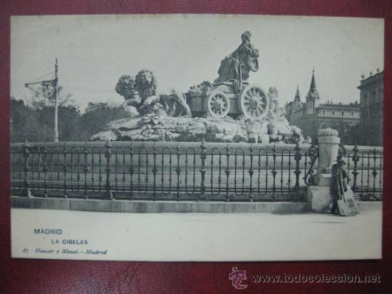 Postales: MADRID - LA CIBELES - Foto 1