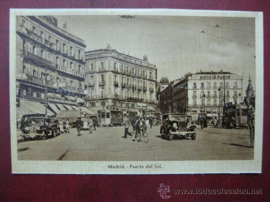 Postales: MADRID - PUERTA DEL SOL - Foto 1