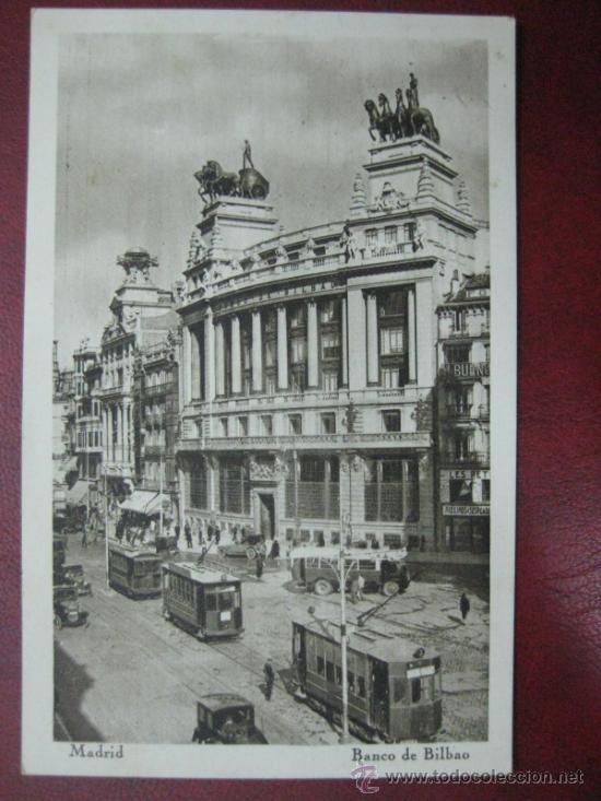 Postales: MADRID - BANCO DE BILBAO - Foto 1