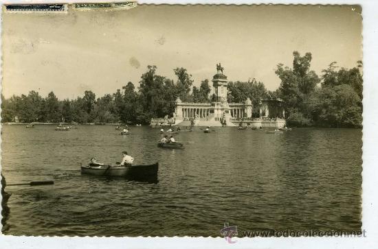 Postales: POSTAL MADRID PARQUE DEL RETIRO - Foto 1