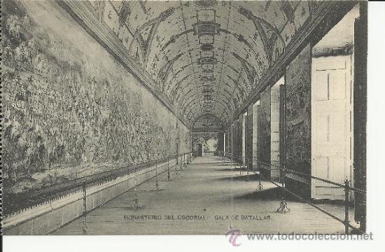 Postales: MADRID MONASTERIO DE EL ESCORIAL ESCRITA - Foto 1