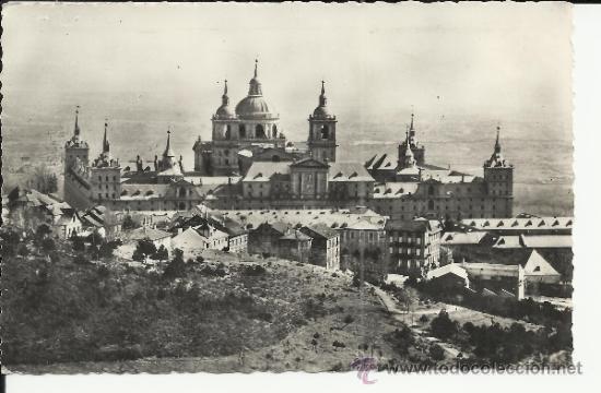 Postales: MADRID MONASTERIO DE EL ESCORIAL ESCRITA - Foto 1