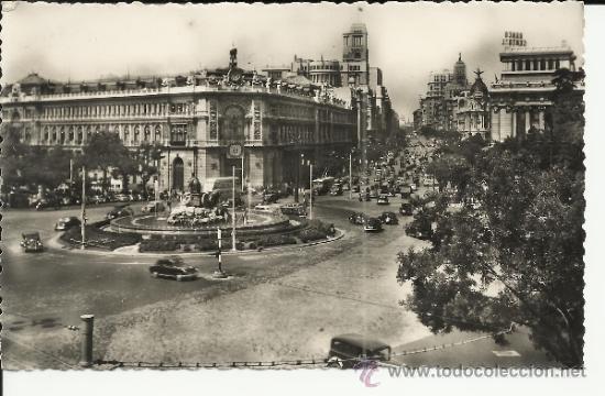 Postales: MADRID CIBELES ESCRITA - Foto 1