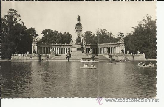 Postales: MADRID RETIRO SIN ESCRIBIR - Foto 1