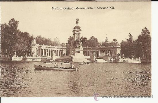 Postales: MADRID RETIRO SIN ESCRIBIR - Foto 1