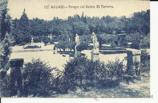 Postales: MADRID RETIRO SIN ESCRIBIR - Foto 1