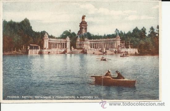 Postales: MADRID RETIRO SIN ESCRIBIR - Foto 1