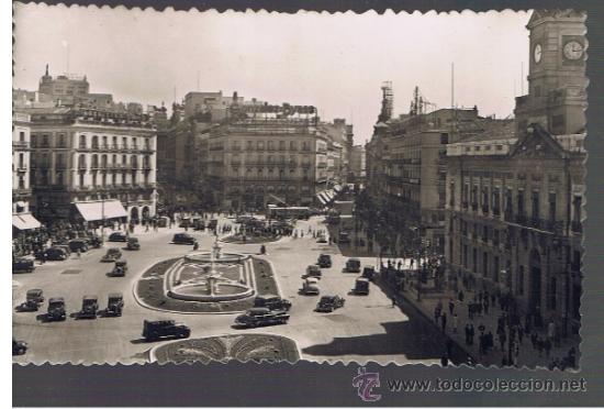 Postales: puertA DEL SOL madrid sin usar - Foto 1