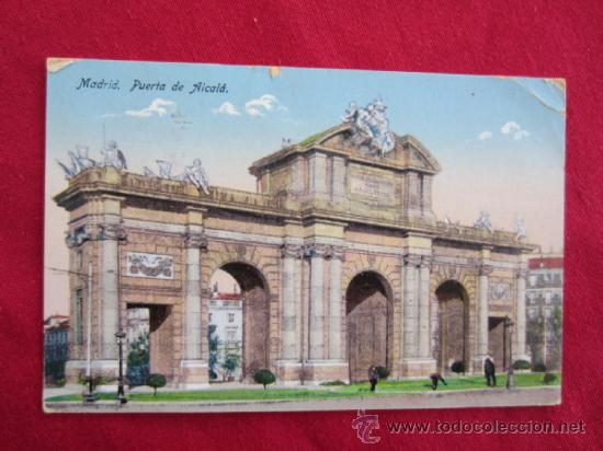 Postales: MADRID - PUERTA DE ALCALA - Foto 1