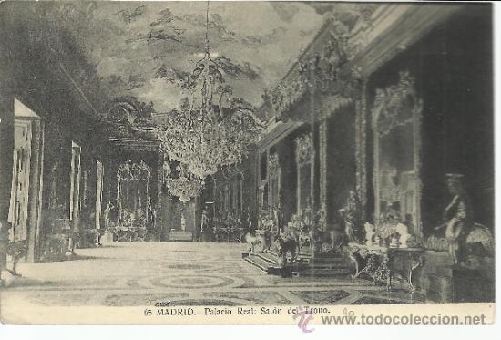 Postales: MADRID PALACIO REAL SIN ESCRIBIR - Foto 1