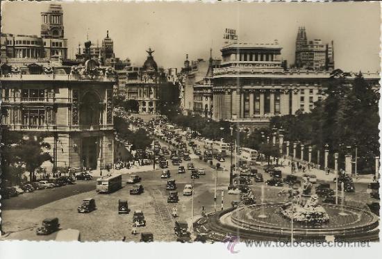Postales: MADRID CALLE DE ALCALA ESCRITA - Foto 1