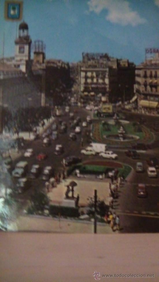 Postales: MADRID PUERTA DEL SOL NUMERO 143 CIRCULADA - Foto 1
