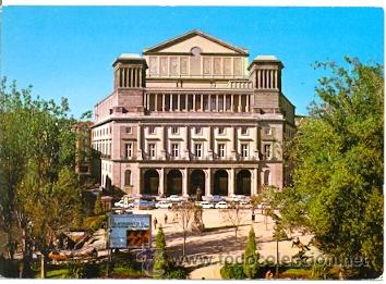 Postales: 7-esp2110. Postal Madrid. Teatro Real - Foto 1