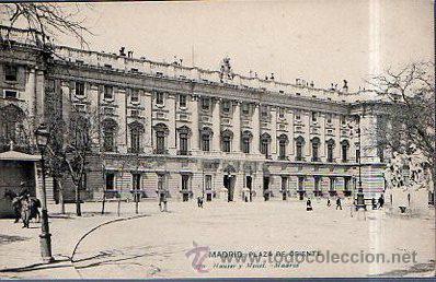 Postcards: TARJETA POSTAL MADRID- PLAZA DE ORIENTE