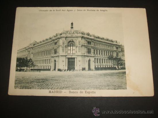 Postales: MADRID BANCO DE ESPA&Ntilde;A - Foto 1