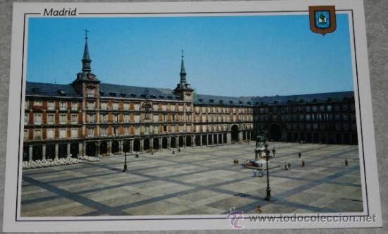 Postales: Postal de la Plaza Mayor de Madrid - Foto 1