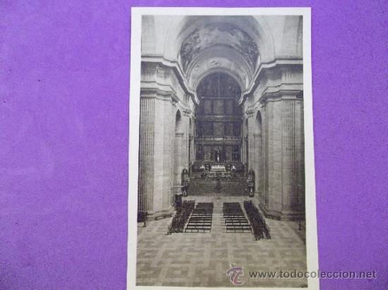 Postales: MADRID-V12-NO CIRCULADA-EL ESCORIAL-N&ordm;6-LA BASILICA