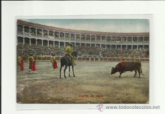 Postales: POSTAL TAURINA, SUERTE DE VARA. - Foto 1