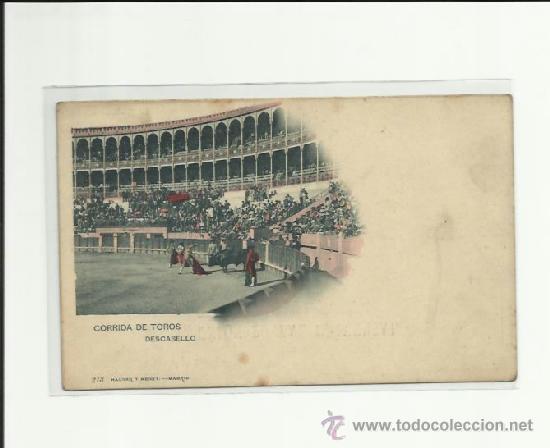 Postales: CORRIDA DE TOROS, DESCABELLO HAUSER Y MENET. - Foto 1