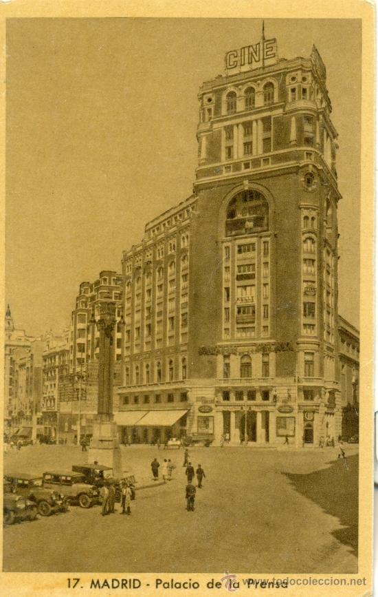 Postales: Madrid Palacio de la Prensa - Foto 1