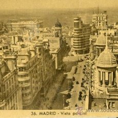 Postales: MADRID VISTA PARCIAL. Lote 37126581