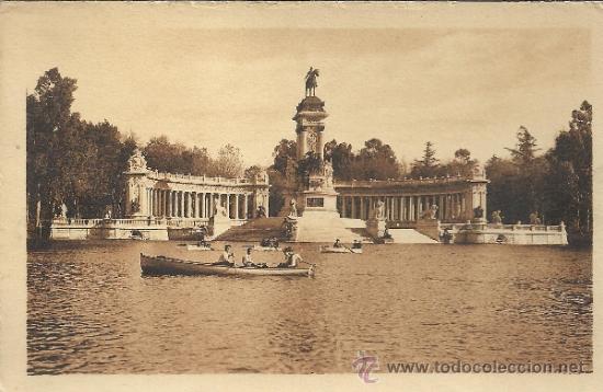 Postales: MADRID RETIRO SIN ESCRIBIR - Foto 1