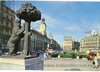 Postales: 7-esp2135. Postal Madrid. Puerta del Sol. - Foto 1