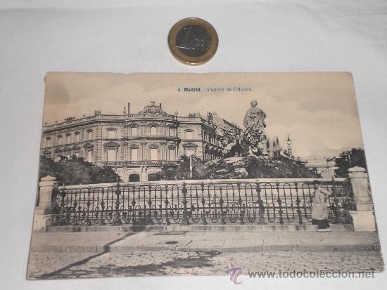 Postales: FUENTE DE CIBELES MADRID - Foto 1
