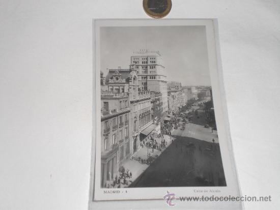 Postales: MADRID CALLE DE ALCALA - Foto 1